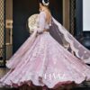 Pink and Ivory Lehenga Set